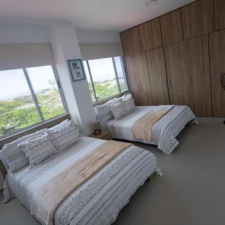 Penthouse Con Balcon Y Vista Al Mar Cerca Del Centro Historico Apartment Cartagena