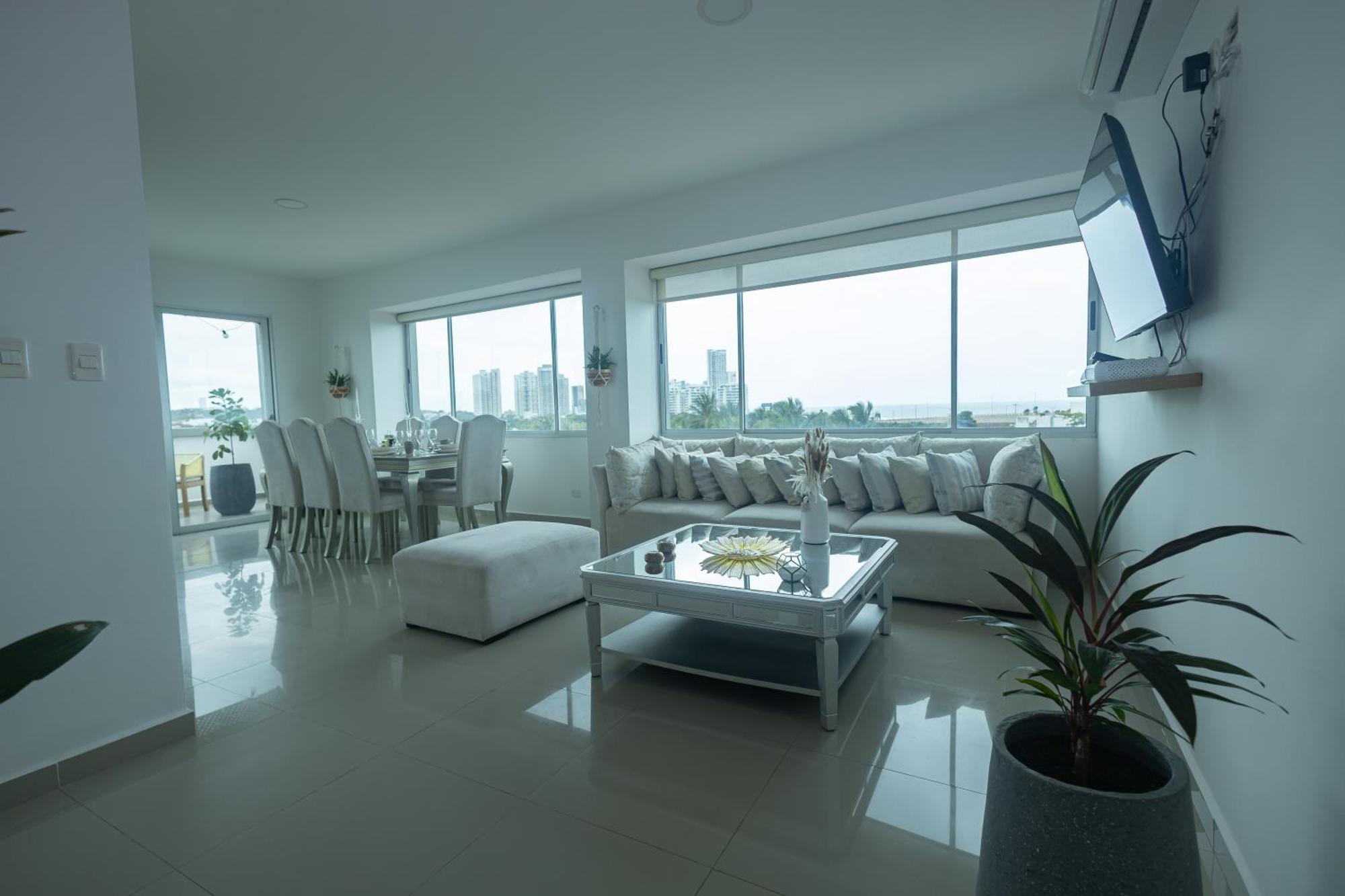 Apartamento Luxury Penthouse Cerca Al Mar Y Centro Historico Cartagena