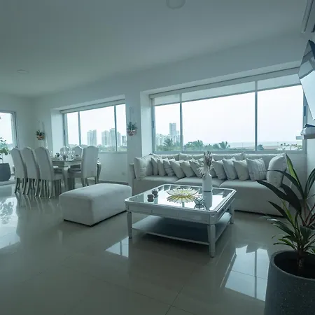 Apartamento Luxury Penthouse Cerca Al Mar Y Centro Historico Cartagena